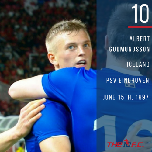 10 - Albert Gudmundsson